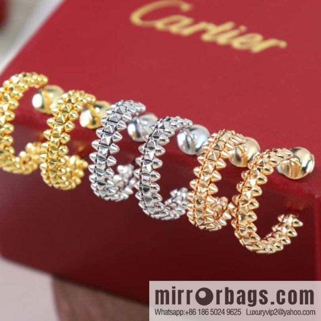 ❗️New ❗️ ☀️ Cartier clash de Cartier narrow bullet earrings