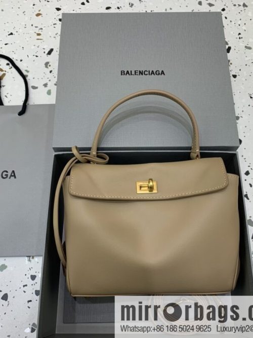 Balenciag rodeo mini [apricot gold buckle] Model: 78972 handbag
