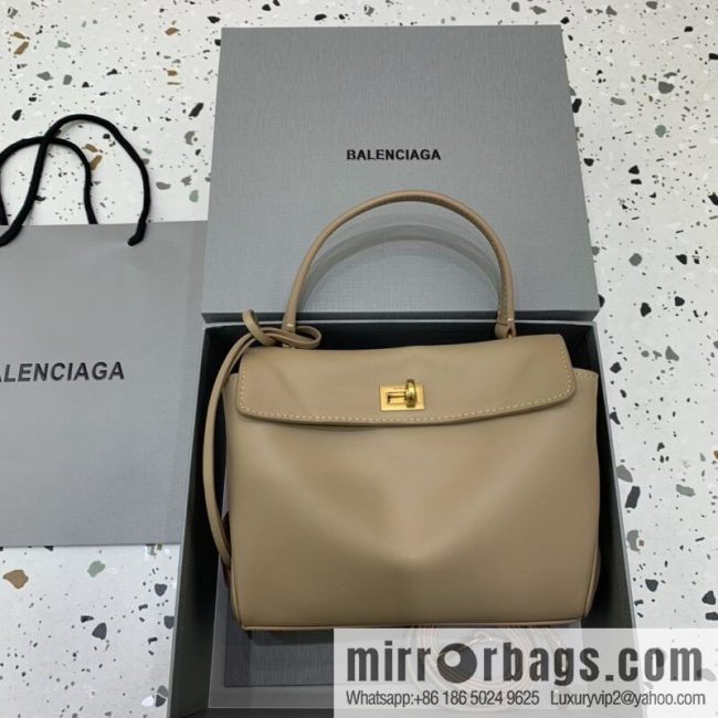 Balenciag rodeo mini [apricot gold buckle] Model: 78972 handbag