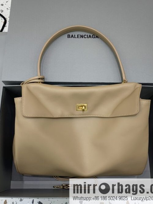 [Medium apricot gold buckle 】 𝐁𝐀𝐋𝐄𝐍𝐂𝐈𝐀𝐆𝐀 𝐑𝐎𝐃𝐄𝐎 𝐁𝐀𝐆 series handbag model number: 78972
