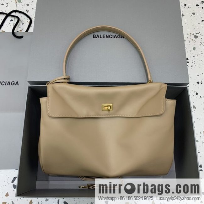 [Medium apricot gold buckle 】 𝐁𝐀𝐋𝐄𝐍𝐂𝐈𝐀𝐆𝐀 𝐑𝐎𝐃𝐄𝐎 𝐁𝐀𝐆 series handbag model number: 78972