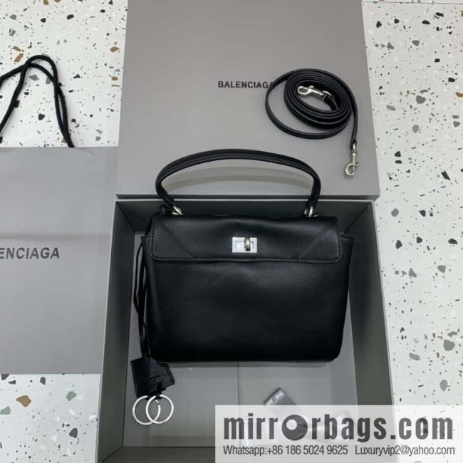 Balenciag rodeo mini [black silver buckle] Model: 78972 handbag