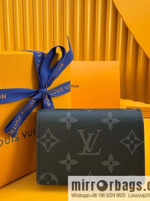 LV Envelope Business Card Holder M12874 [Official Full Chip Version]