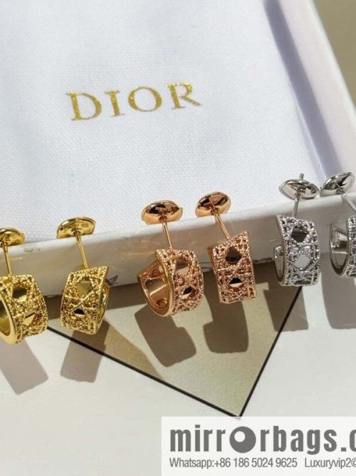 ❗️New ❗️☀️ New ☑️ Dior MY DIOR series, diamond stud earrings ☀️