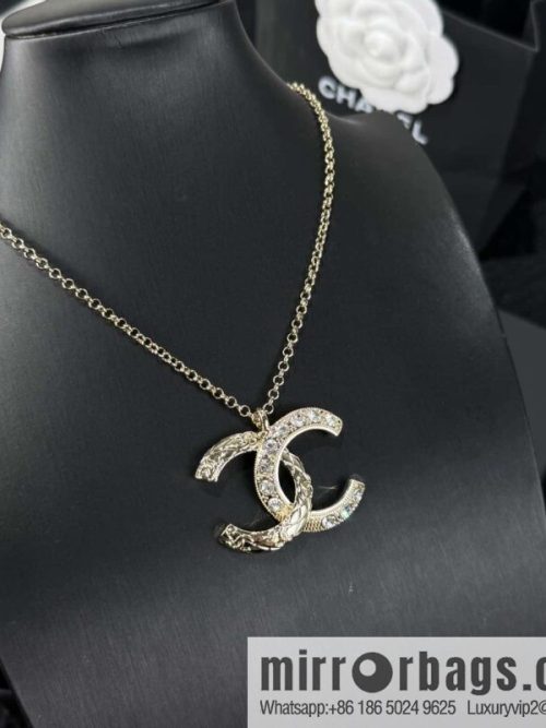 ❗️New ❗️ ☀️ New ☑️ Chanel Double C Full Diamond Necklace ☀️