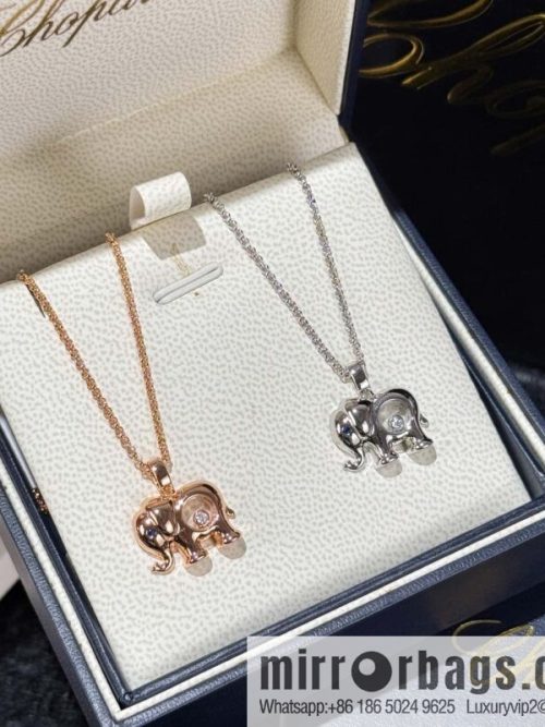 ❗️New ❗️ Chopard Happy Diamonds Baby Elephant Necklace