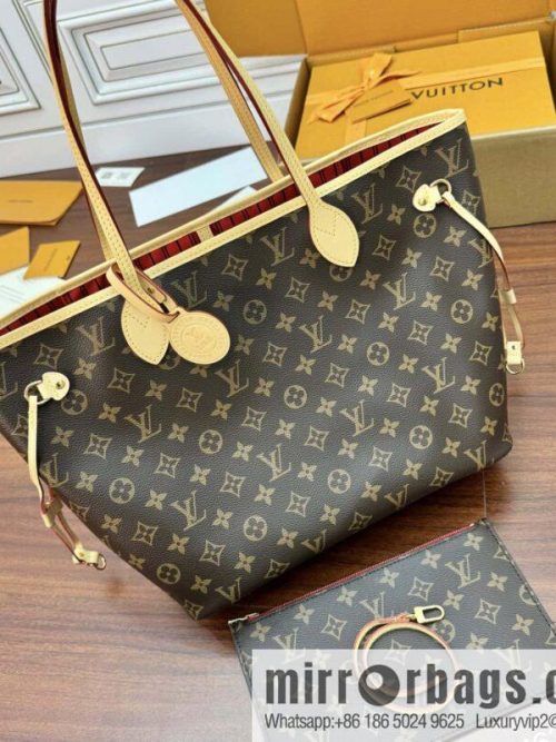 LV M46987 CUSTOMIZABLE Neverfull MM