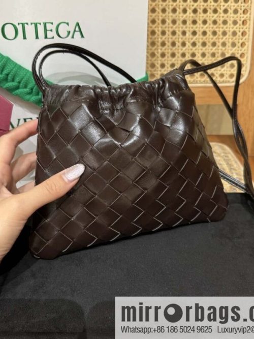 BV Small Dustbag 816987 Chocolate Brown