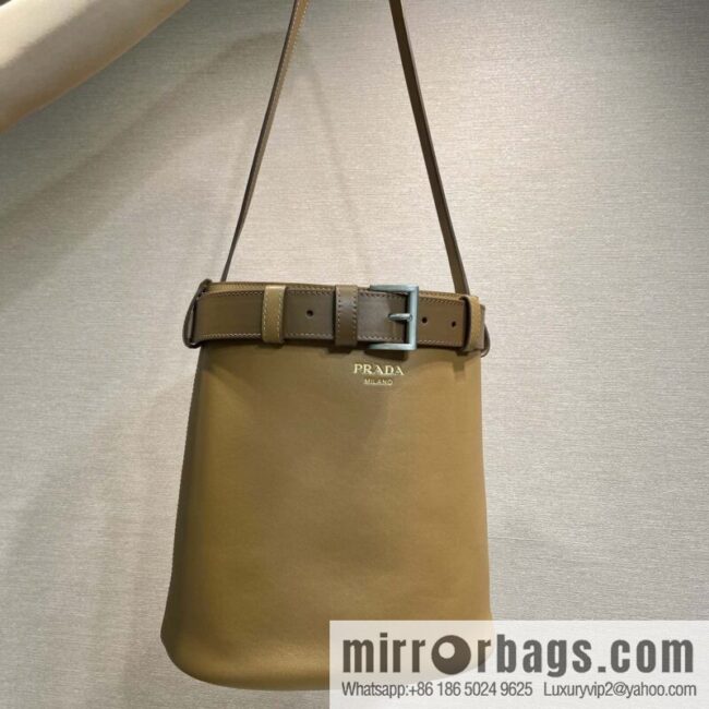 PRADA 🎉 new bucket bag 🎉 1BE085 🎉🎉 brown