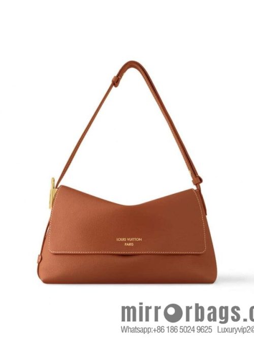 [Original order boutique] M13148 black M13151 brown, full leather shoulder bag Low Key Messenger handbag