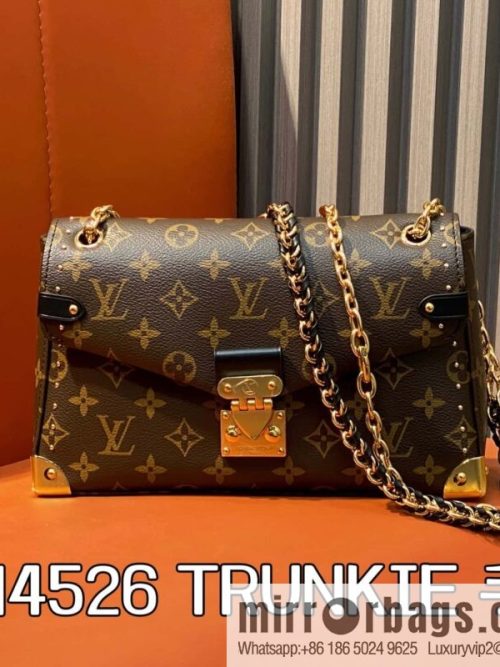 [Original order boutique] M14526 presbyopia, chain bag, messenger bag, the new TRUNKIE handbag of the season.