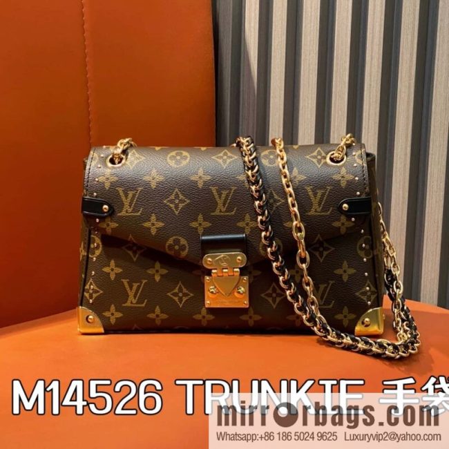 [Boutique‑grade] M14526 presbyopia, chain bag, messenger bag, the new TRUNKIE handbag of the season.