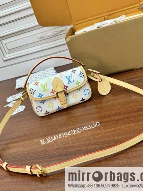 LV M14194 New LV x TM NANO DIANE handbag for the season