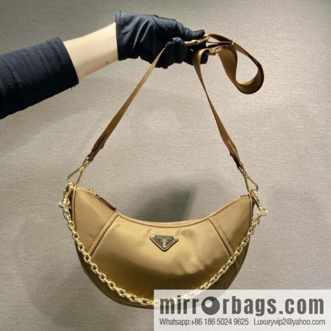 wsxc1743439403781_0-800x8001gdiyw2m42058876_20250630013840.jpg PRADA ๐ new crescent bag ๐ 1BH222 multifunctional ๐๐ caramel color