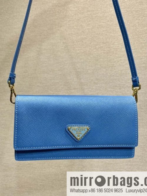 PRADA 🎉 new mini handbag 🎉 1NF059 mobile phone bag 🎉🎉 blue