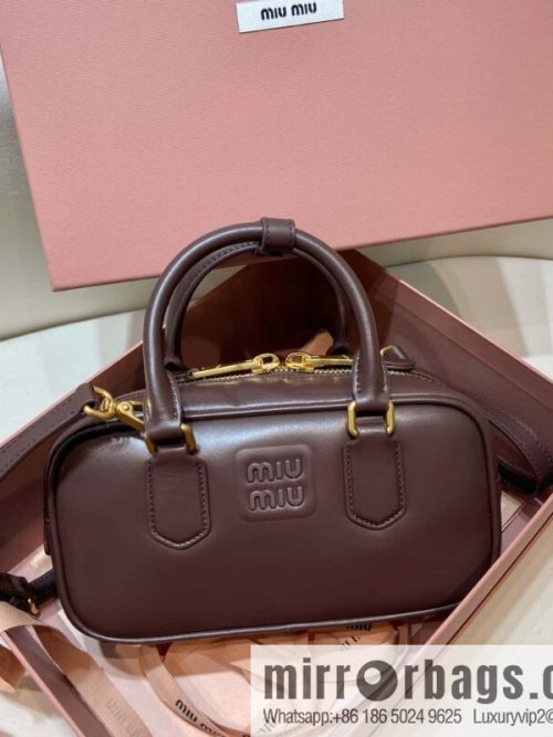 MIUMIU new bowling bag Softy Padded 🎳 briar