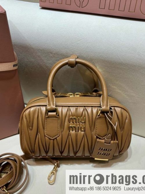 Sheepskin Textured Retro Rectangle Bag | Leather Bowling Bag 5BB142 💕💕