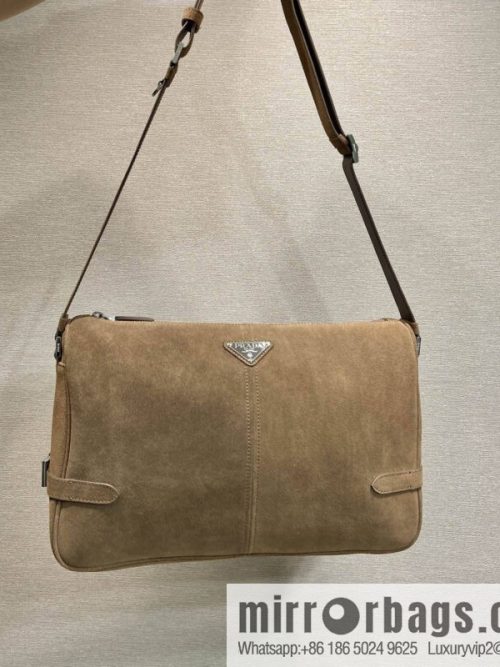 PRADA new mailman bag 2VH187 leather