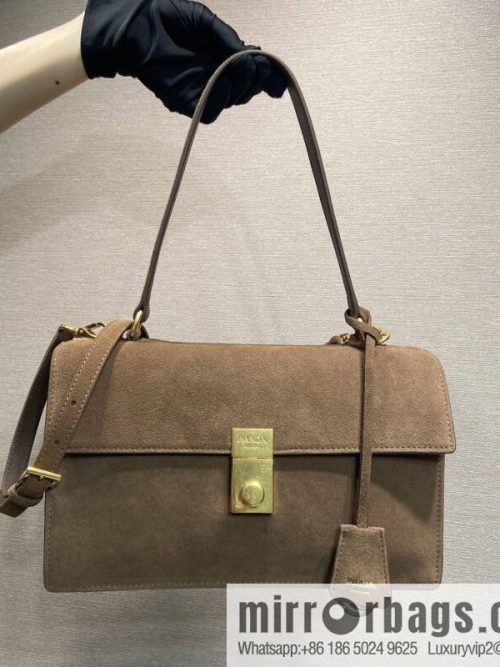 PRADA new catwalk model 1BN023 suede