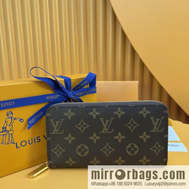 LV Zippy Zipper Wallet M41896 [Official Full Chip Version]