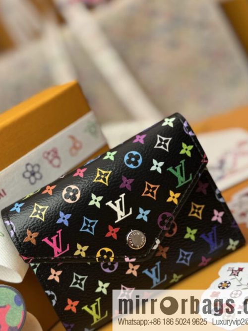 LV M14163 [Official Full Package + 163 Chip] New LVxTM Victorine Wallet