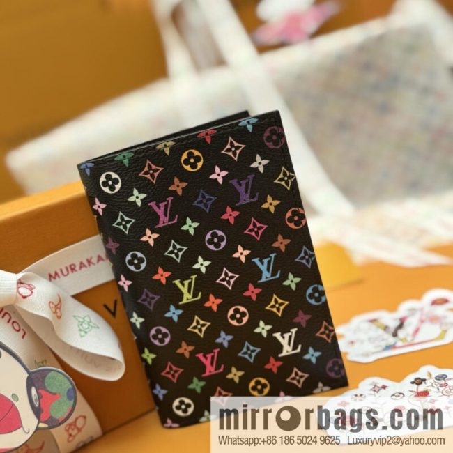 LV M13414 [Official Full Package + 163 Chip] New LVxTM Passport Cover