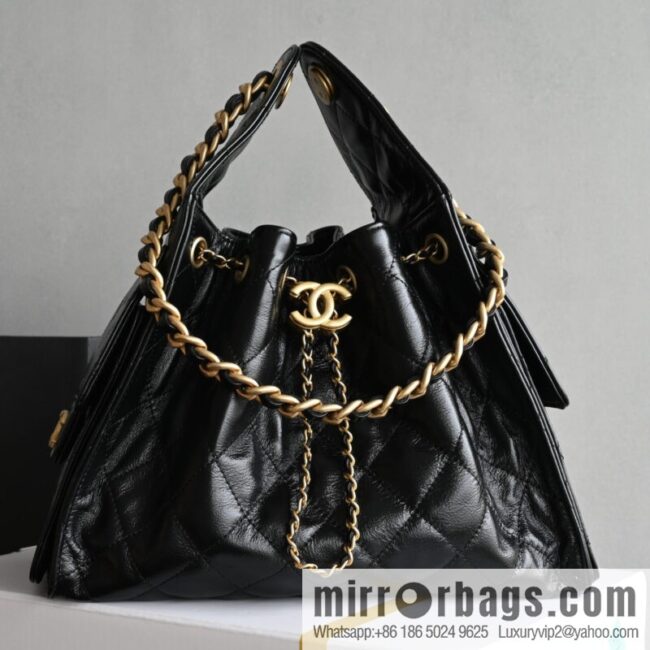 wsxc1745947629563_0_jpg-scaled-800x800wx0tkuqdcql26378_20250626002318.jpg CHANEL Hippie Shopping Bag Small, Black ♥ AS5293