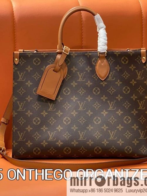 [Original order boutique] M14235 presbyopia, square bag, mommy bag ONTHEGO ORGANIZER handbag