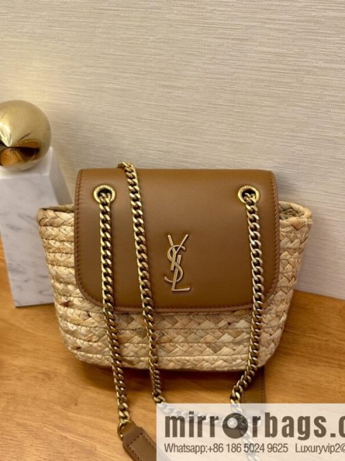 YSL 𝗠𝗜𝗡𝗜 𝗠𝗔𝗡𝗢𝗡 raffia 774269
