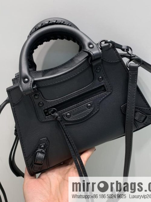 Balenciaga Neo Classic Locomotive Bag [Small] 638512 Black/Black Buckle