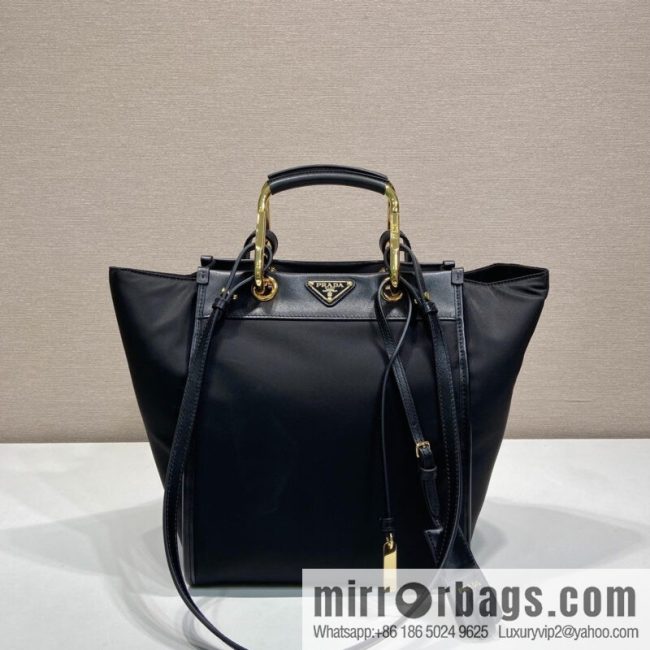 PRADA new tote bag 1BG578 black