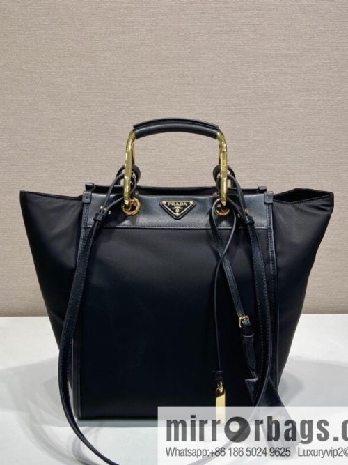 PRADA new tote bag 1BG578 black