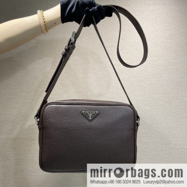 PRADA 🎉 new box bag 🎉 2VH189 🎉🎉 coffee color