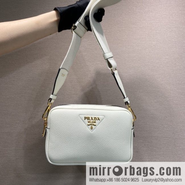 PRADA 🎉 new shoulder strap 🎉 1BD082-1 🎉 white