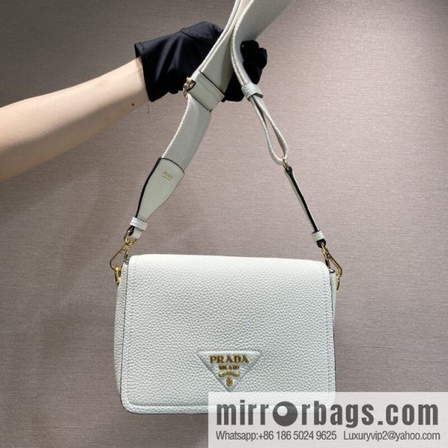 PRADA 🎉 new shoulder strap 🎉 1BD314-1 🎉 white
