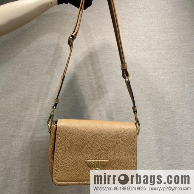 PRADA 🎉 new shoulder strap 🎉 1BD314-1 🎉 caramel color