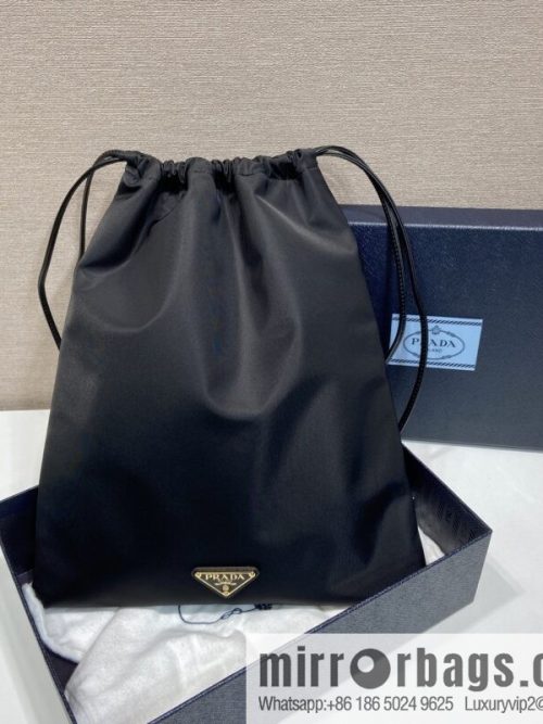 PRADA 🎉 new handbag 🎉 1NK001 drawstring pouch 🎉 black