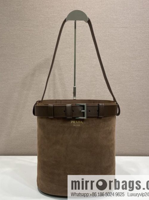 PRADA 🎉 new bucket bag 🎉 1BE085 suede🎉🎉