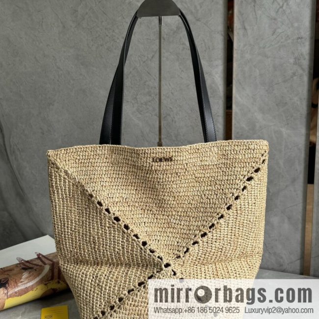 LOEWE Puzzle Folding tote