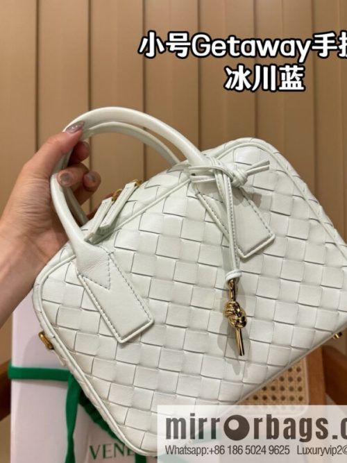 BV S Getaway Handbag 776736 Glacier Blue