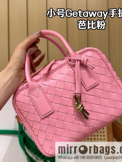 BV Small Getaway Tote 776736 Barbie Powder