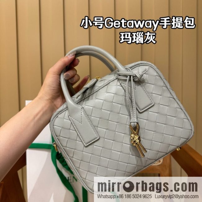 BV S Getaway Handbag 776736 Agate Grey