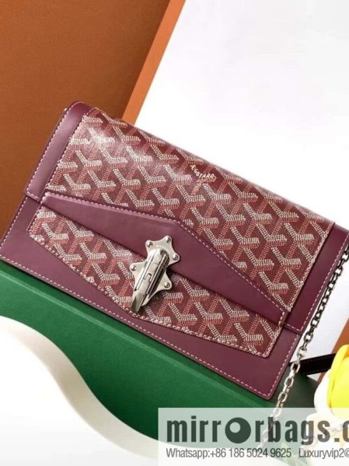 Goyard Duchess Marie-Caroline bag 020241-burgundy