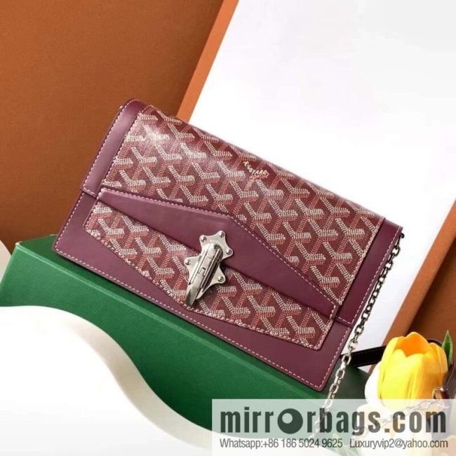 Goyard Duchess Marie-Caroline bag 020241-burgundy