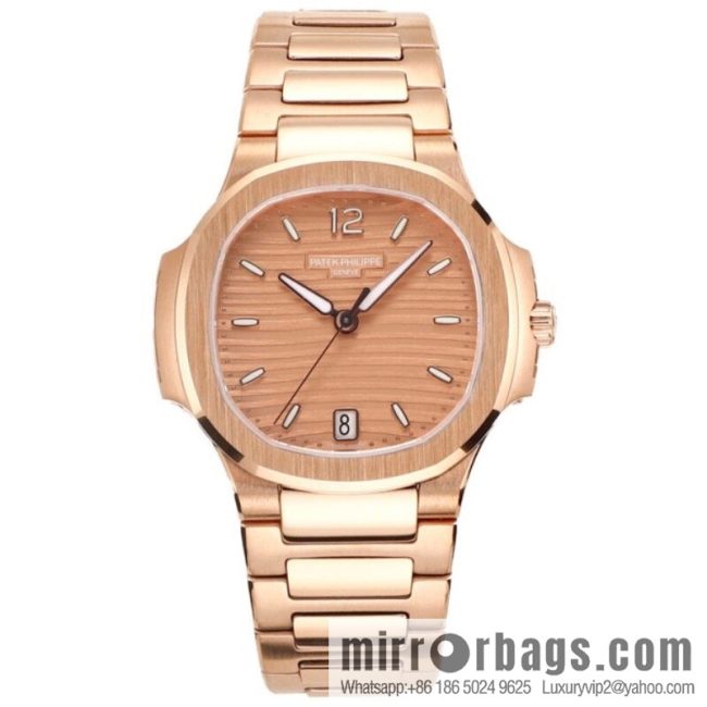 MS Factory New Product!!! Patek Philippe Sports Elegance Series Nautilus Women\'s 7118 Model 1. New Customized Edition Cal.324SC Integrated Self-winding Movement Watch - Image 3