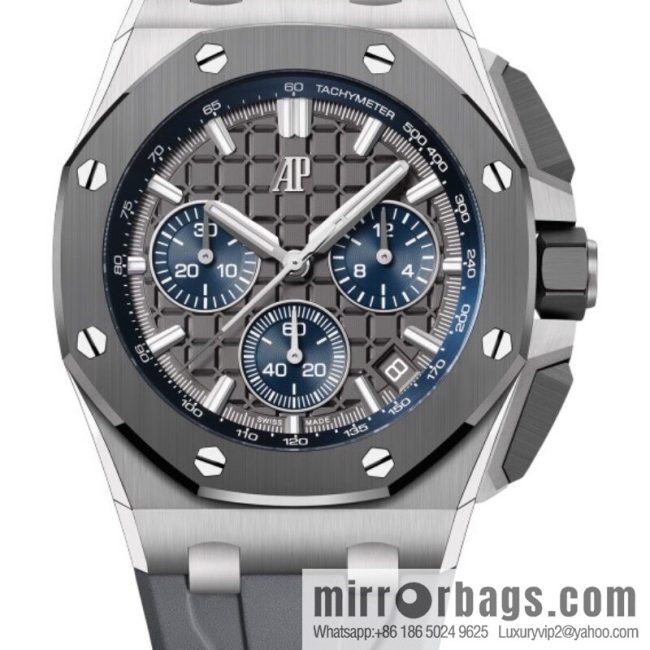 2022 latest Audemars Piguet, 🅰️🅿️ Audemars Piguet Royal Oak Offshore Limited Multifunctional Chronograph Mechanical Watch - Image 4