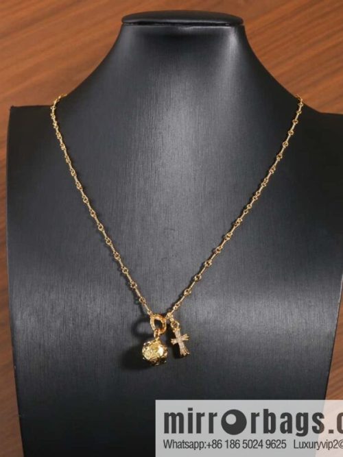☀New Croxin Cross Ball Necklace ☀