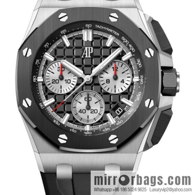 2022 latest Audemars Piguet, 🅰️🅿️ Audemars Piguet Royal Oak Offshore Limited Multifunctional Chronograph Mechanical Watch - Image 2