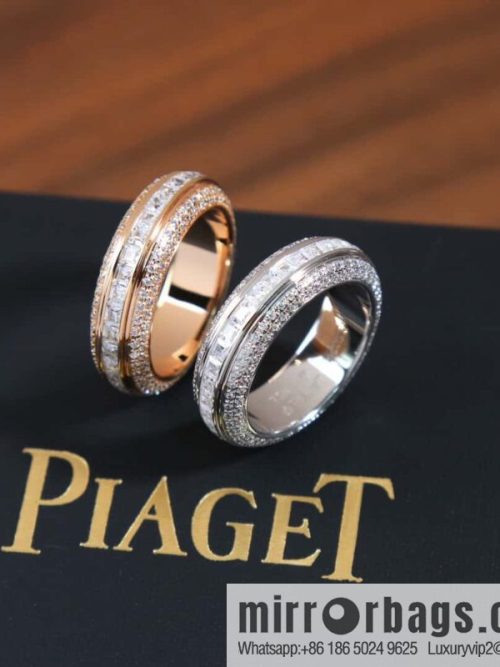 ☀️Piaget Double Row POSSESSION Square Diamond Ring ☀️