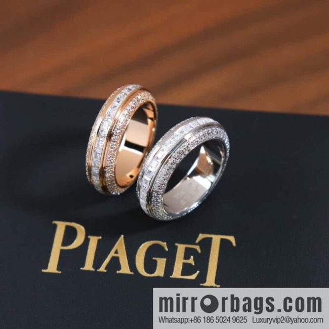☀️Piaget Double Row POSSESSION Square Diamond Ring ☀️